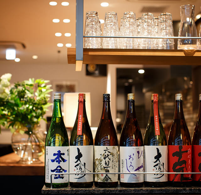 銀座 真田 蕎麦 日本酒