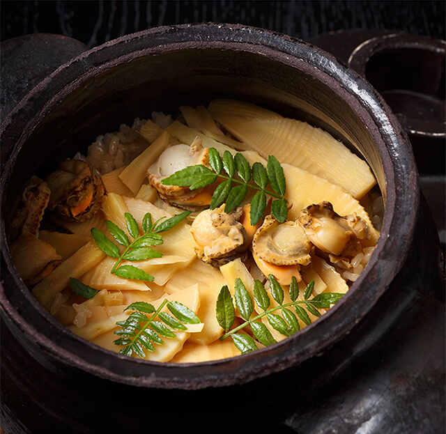 銀座 真田 銅釜炊き込みご飯
